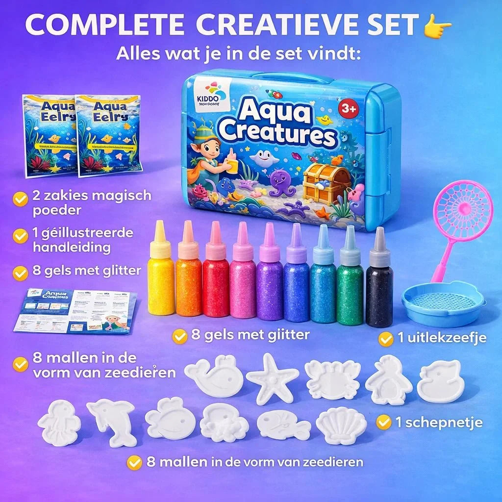 AquaCreatures – Maak magische 3D waterfiguren