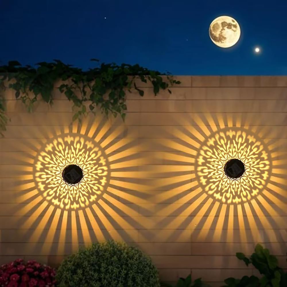 Mandala Glow — Sfeervolle tuinverlichting op zonne-energie