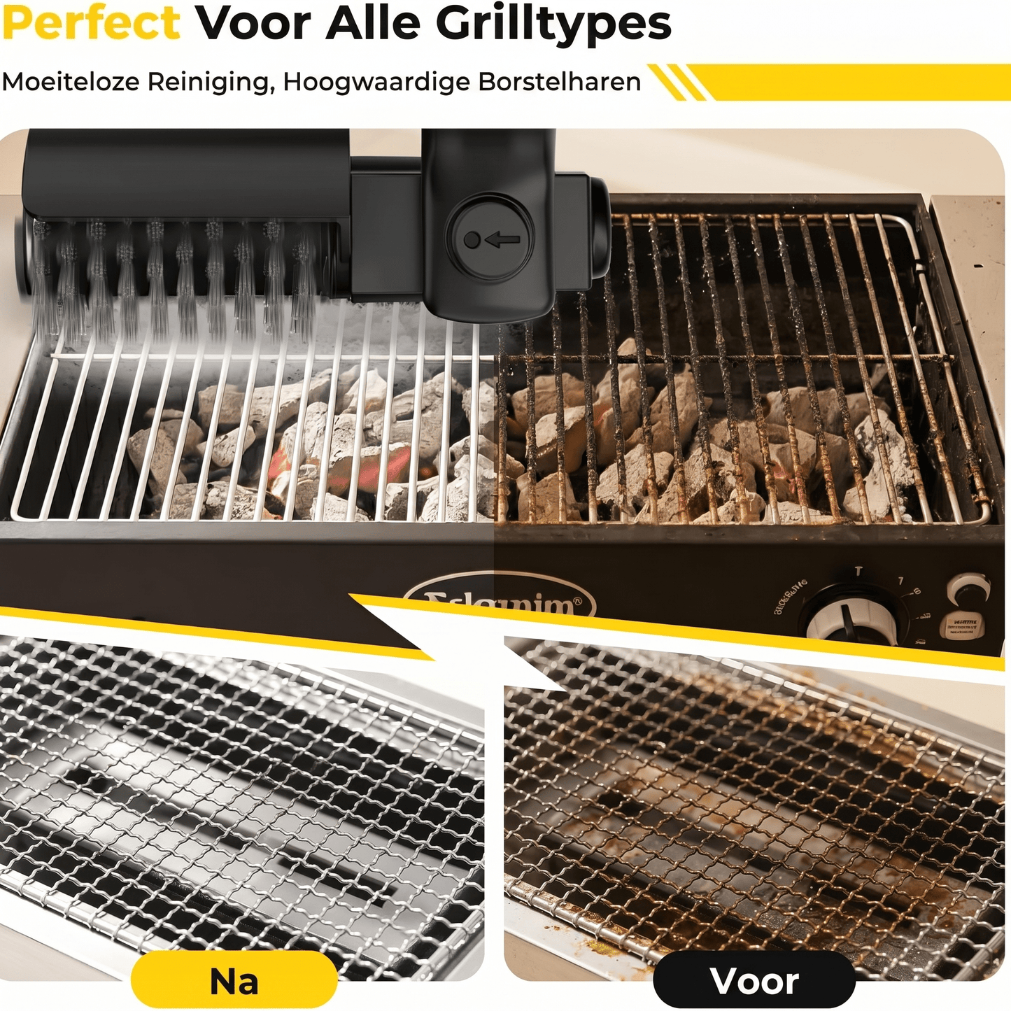 GrillShine — BBQ schoon in minuten, zonder schrobben