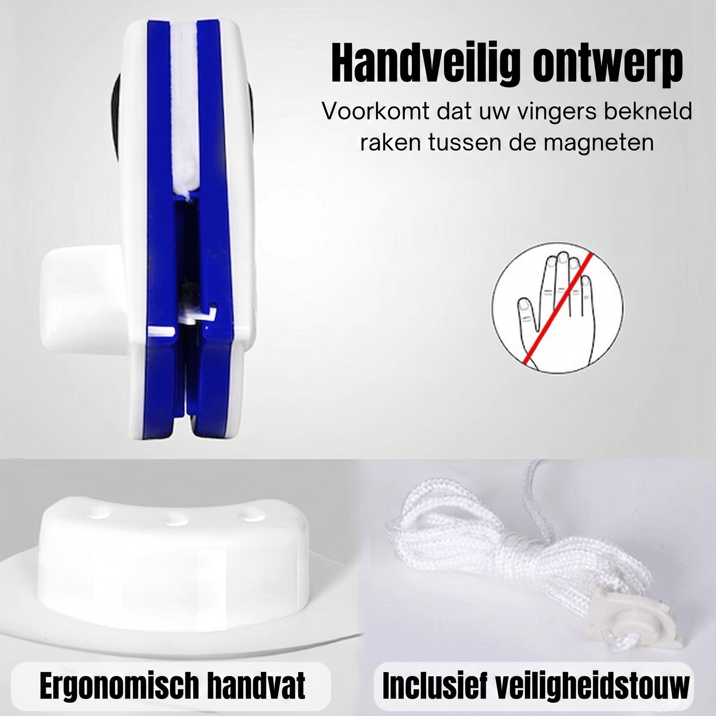 WindowClean — Beide kanten schoon in één beweging