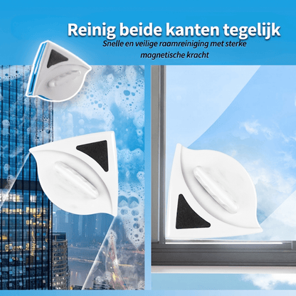 WindowClean — Beide kanten schoon in één beweging