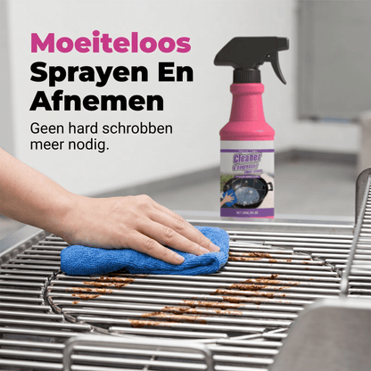 GrillFresh — Hardnekkig BBQ-vet weg in minuten