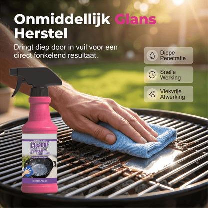 GrillFresh — Hardnekkig BBQ-vet weg in minuten