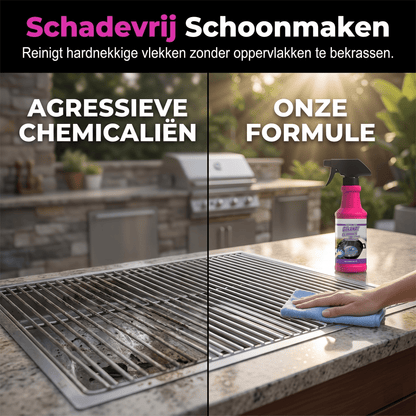 GrillFresh — Hardnekkig BBQ-vet weg in minuten