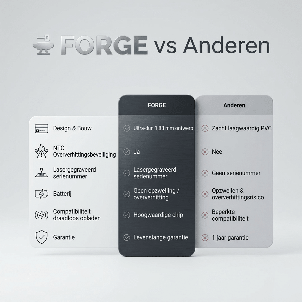 Forge Wallet – Raak je portemonnee nooit meer kwijt