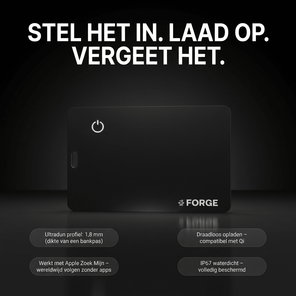 Forge Wallet – Raak je portemonnee nooit meer kwijt