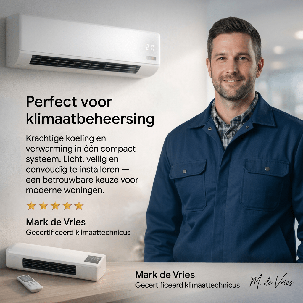 ComfortAir Pro – Altijd koel, waar en wanneer je wilt