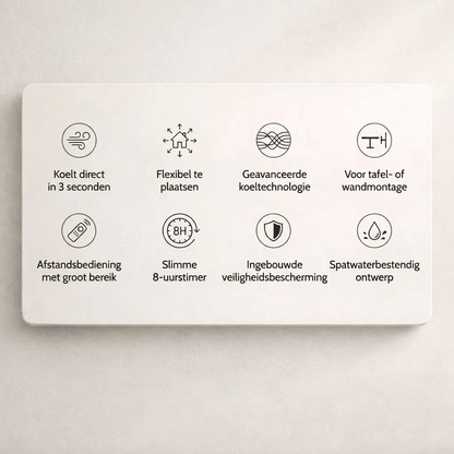 ComfortAir Pro – Altijd koel, waar en wanneer je wilt