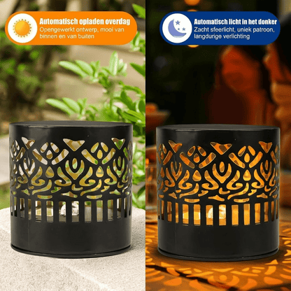 Mandala Glow — Sfeervolle tuinverlichting op zonne-energie