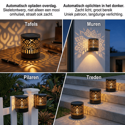 Mandala Glow — Sfeervolle tuinverlichting op zonne-energie