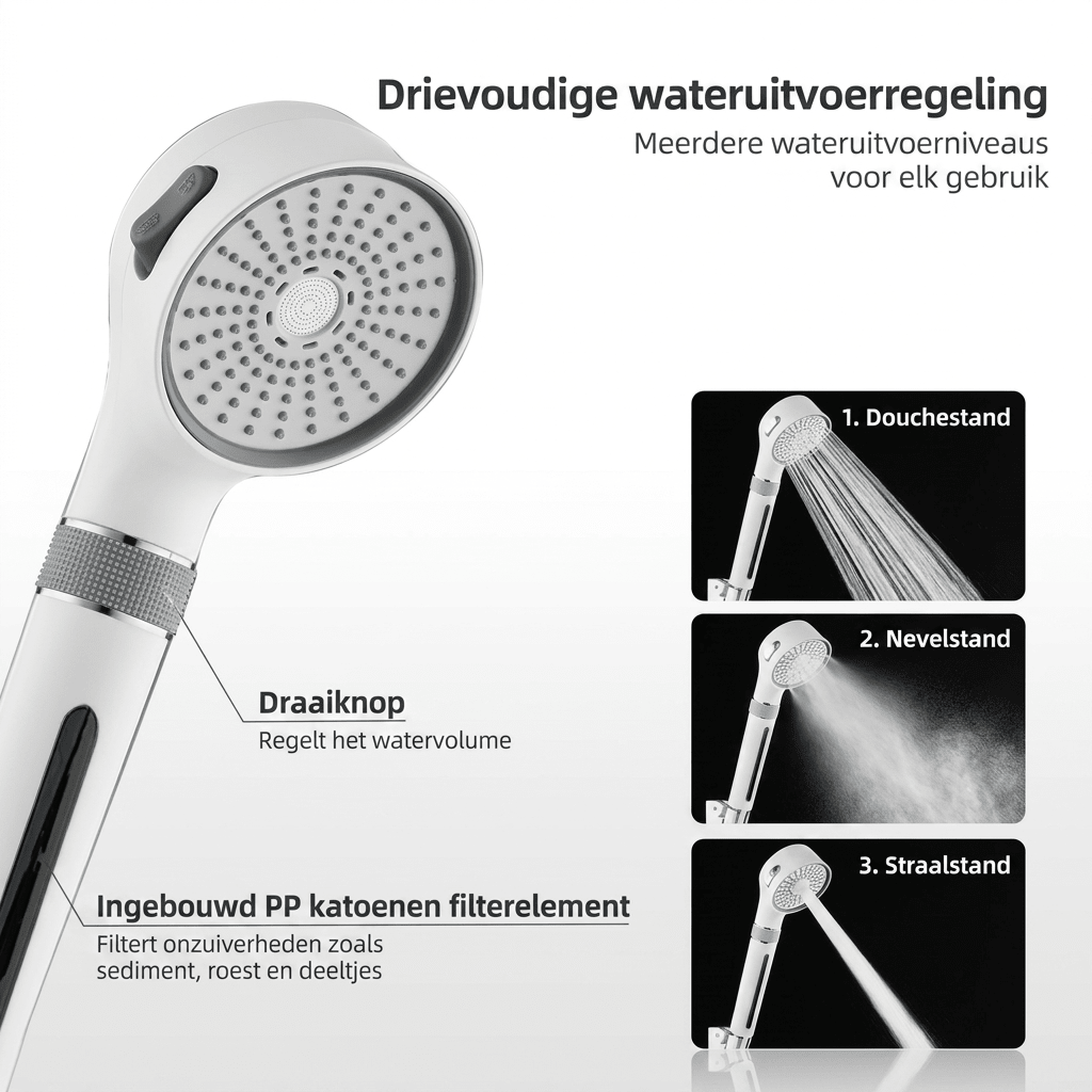 PowerStream — Krachtige douche, frisse beleving