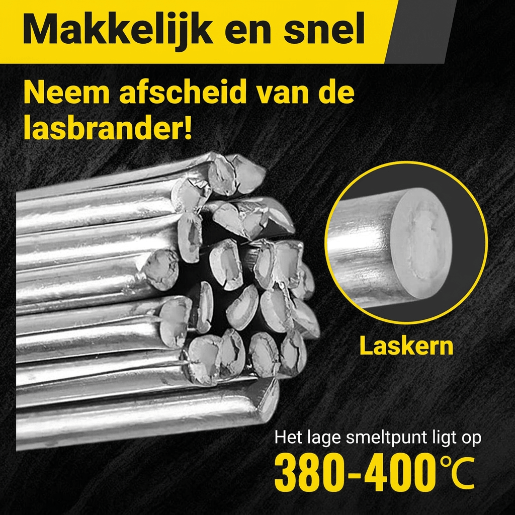 WeldFlame — Lassen zonder lasapparaat