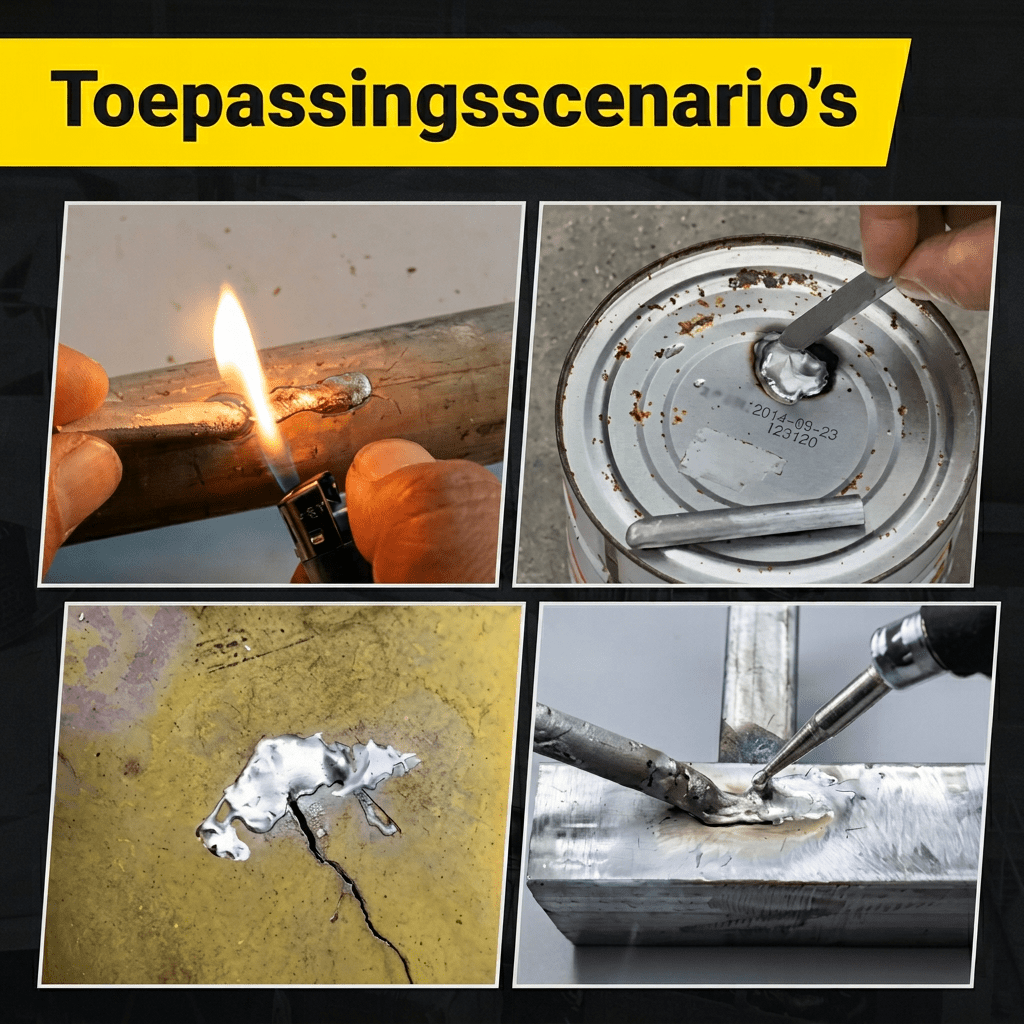 WeldFlame — Lassen zonder lasapparaat