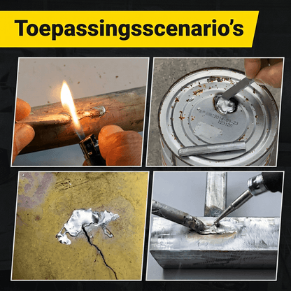 WeldFlame — Lassen zonder lasapparaat