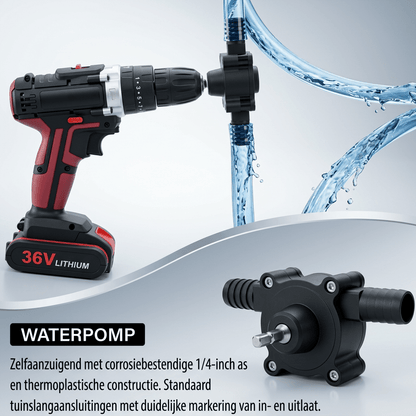 HydroPump — Snel water verplaatsen, overal en altijd