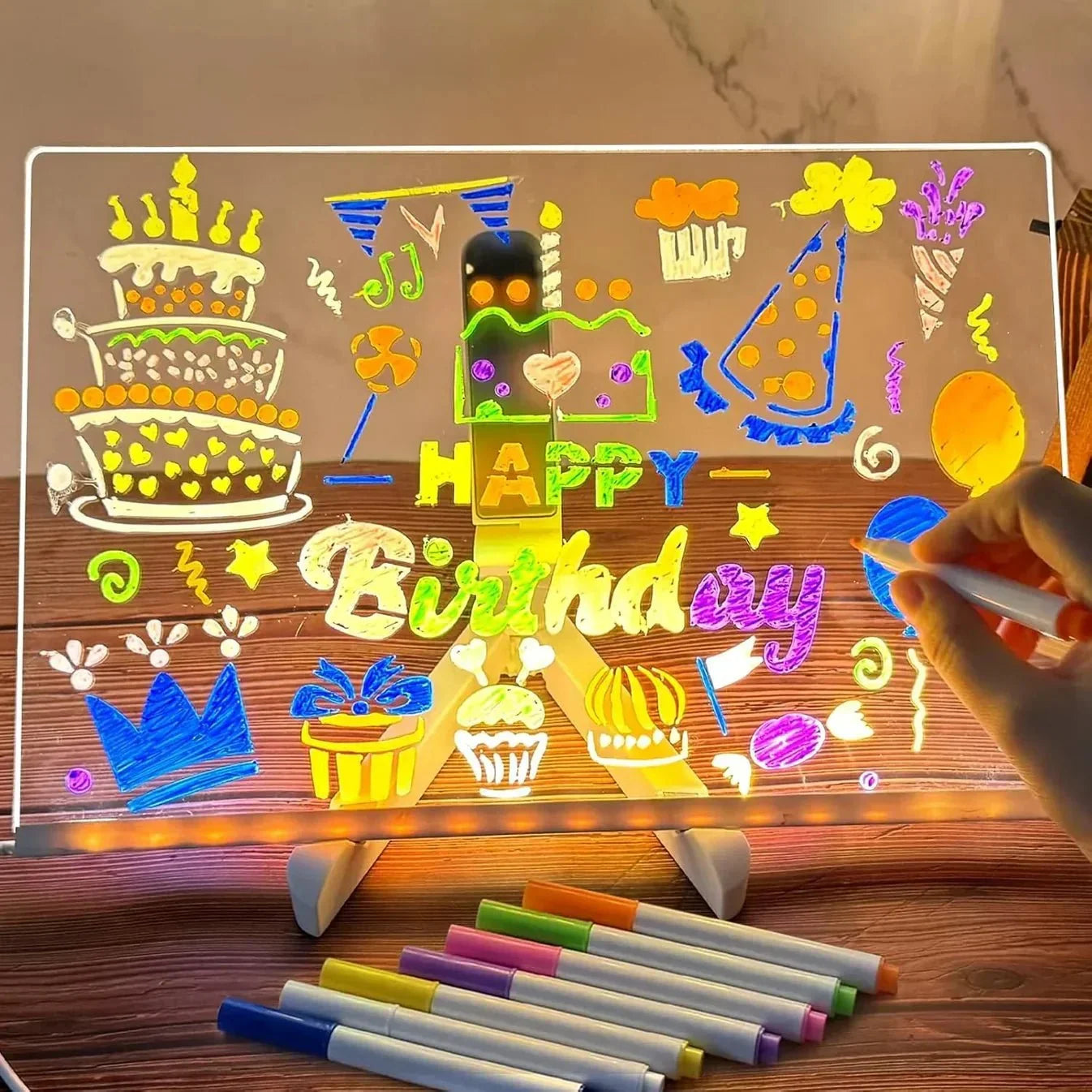 GlowBoard – Creatief tekenen zonder rommel