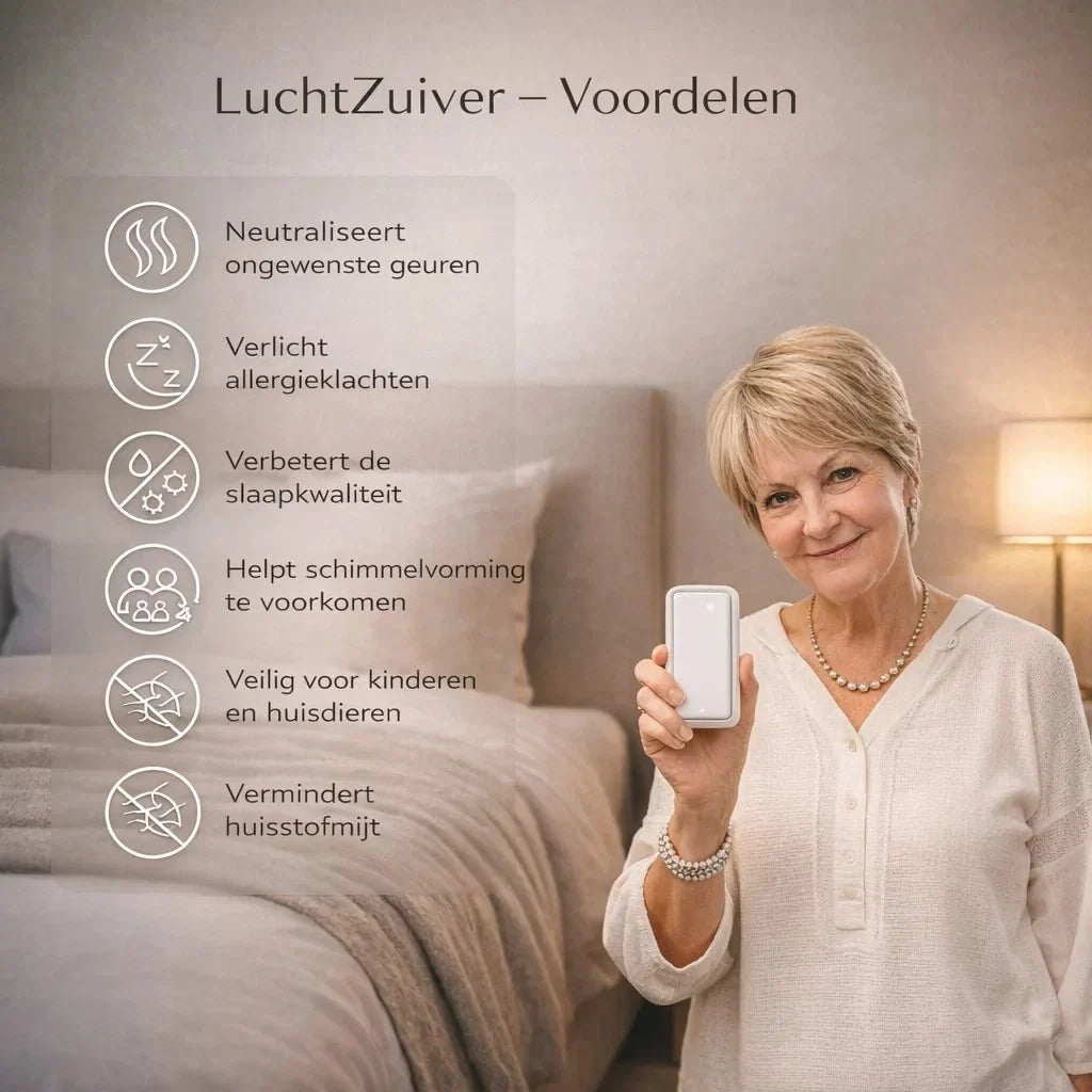 LuchtZuiver – Schone lucht in huis, zonder filters of gedoe