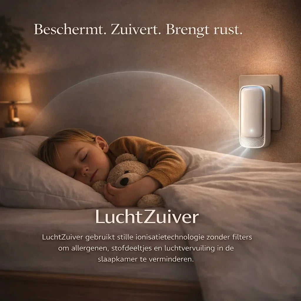 LuchtZuiver – Schone lucht in huis, zonder filters of gedoe