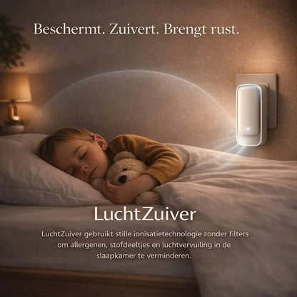 LuchtZuiver – Schone lucht in huis, zonder filters of gedoe