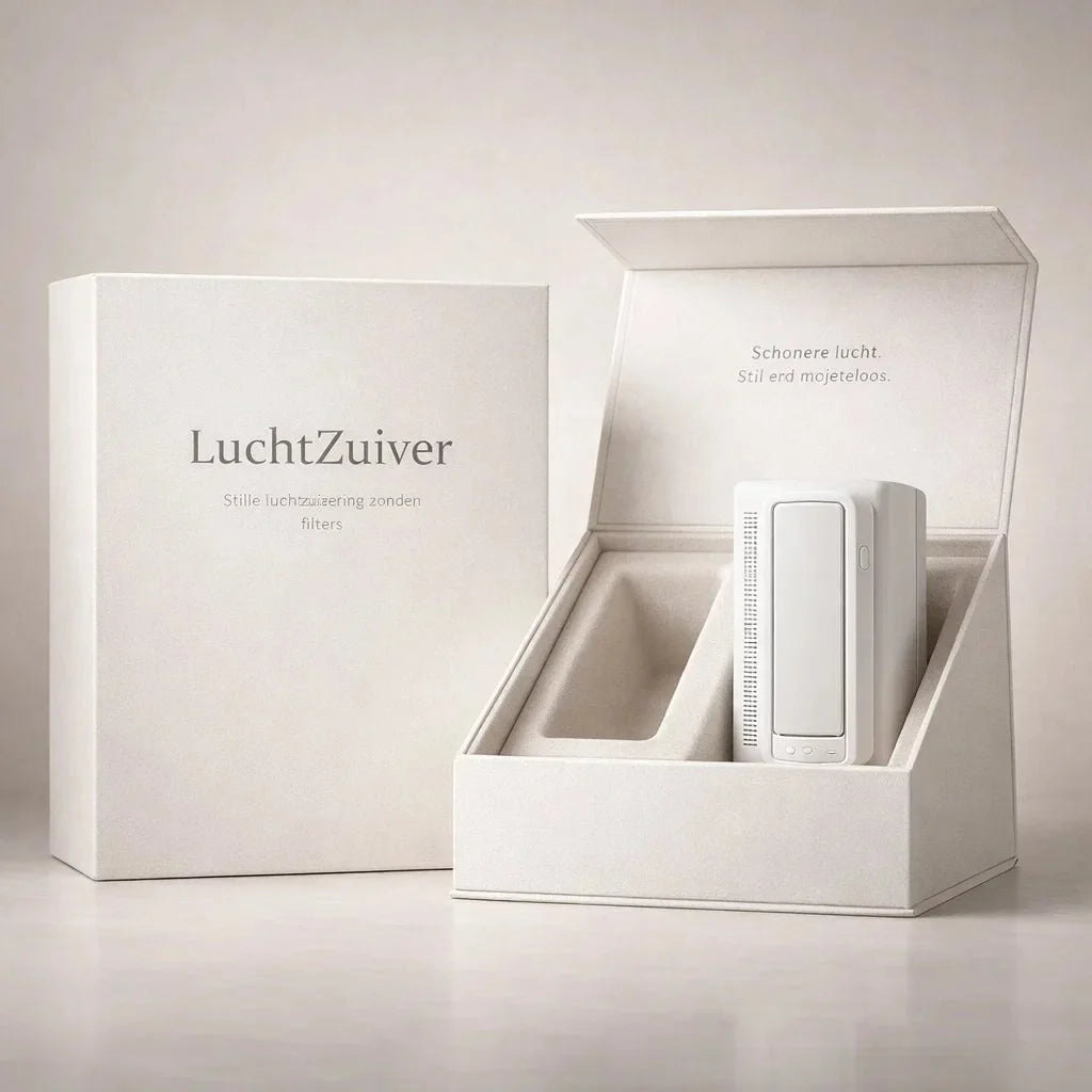 LuchtZuiver – Schone lucht in huis, zonder filters of gedoe