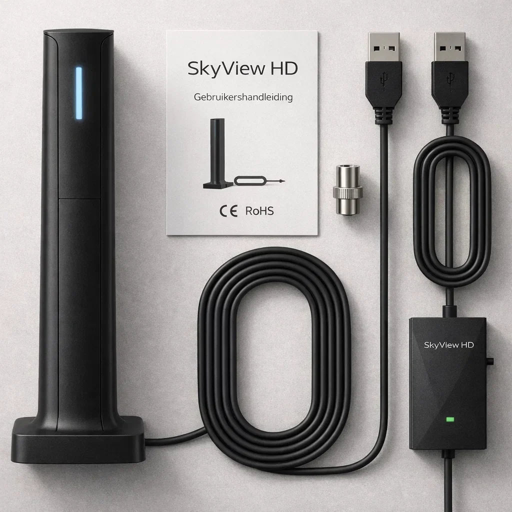 SkyView HD – Gratis tv kijken zonder kabel of abonnement