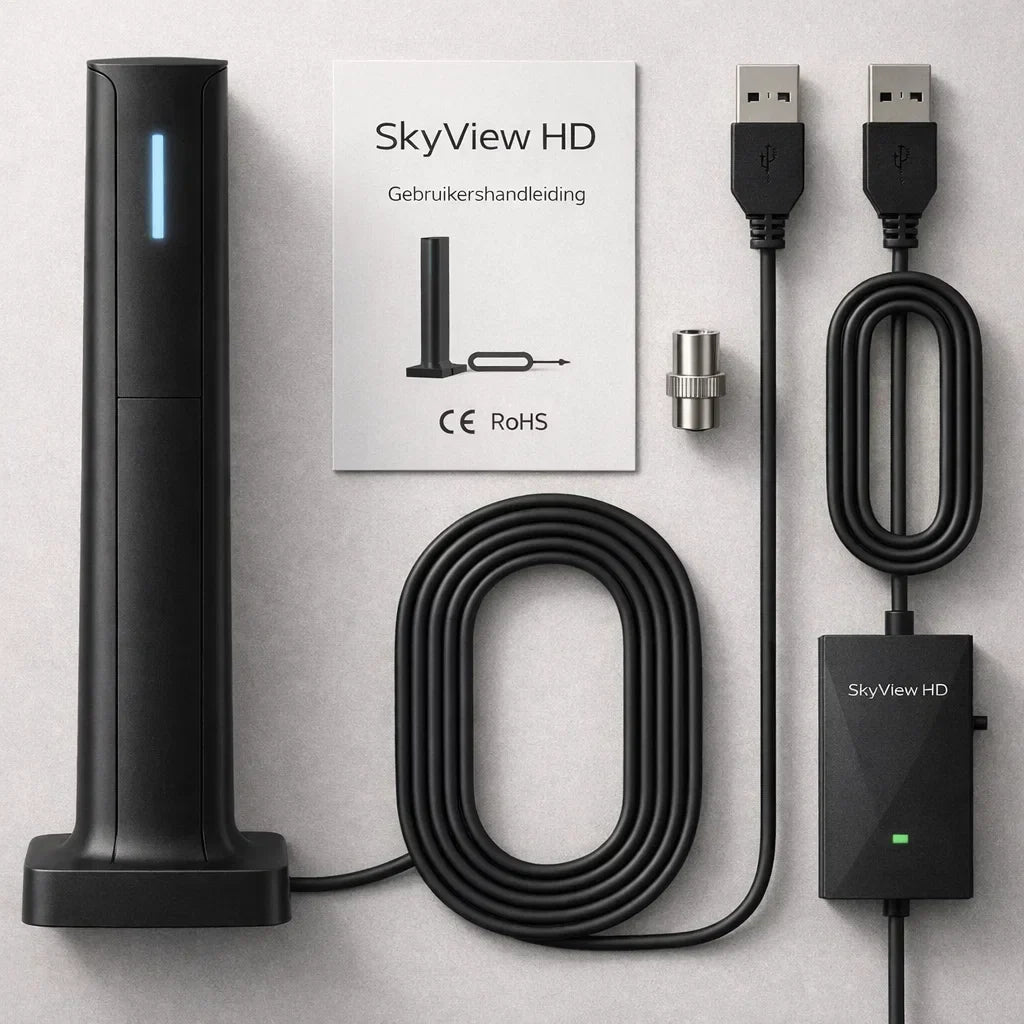 SkyView HD – Gratis tv kijken zonder kabel of abonnement