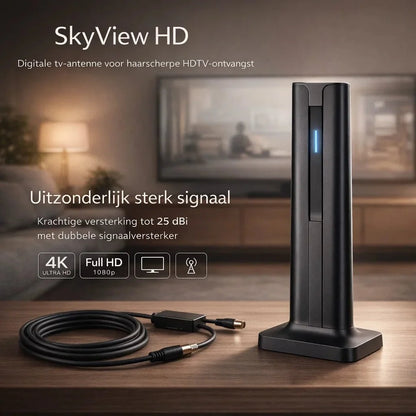 SkyView HD – Gratis tv kijken zonder kabel of abonnement