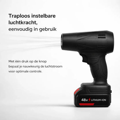 AirSweep — Bladeren en vuil weg in seconden