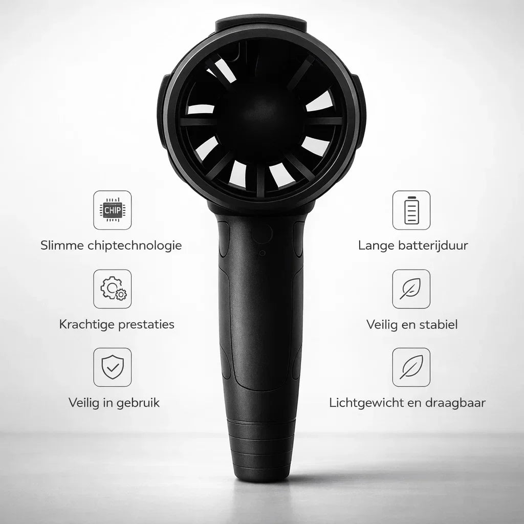 AirSweep — Bladeren en vuil weg in seconden