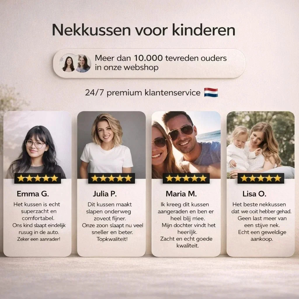 TinyAlign ergonomisch kinderkussen