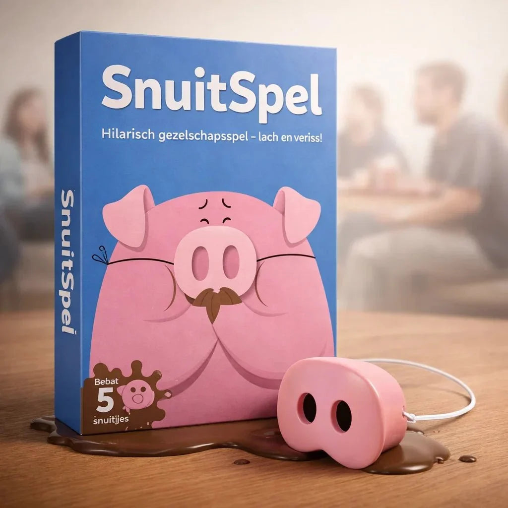SnuitSpel – Het spel waarbij lachen verliezen betekent