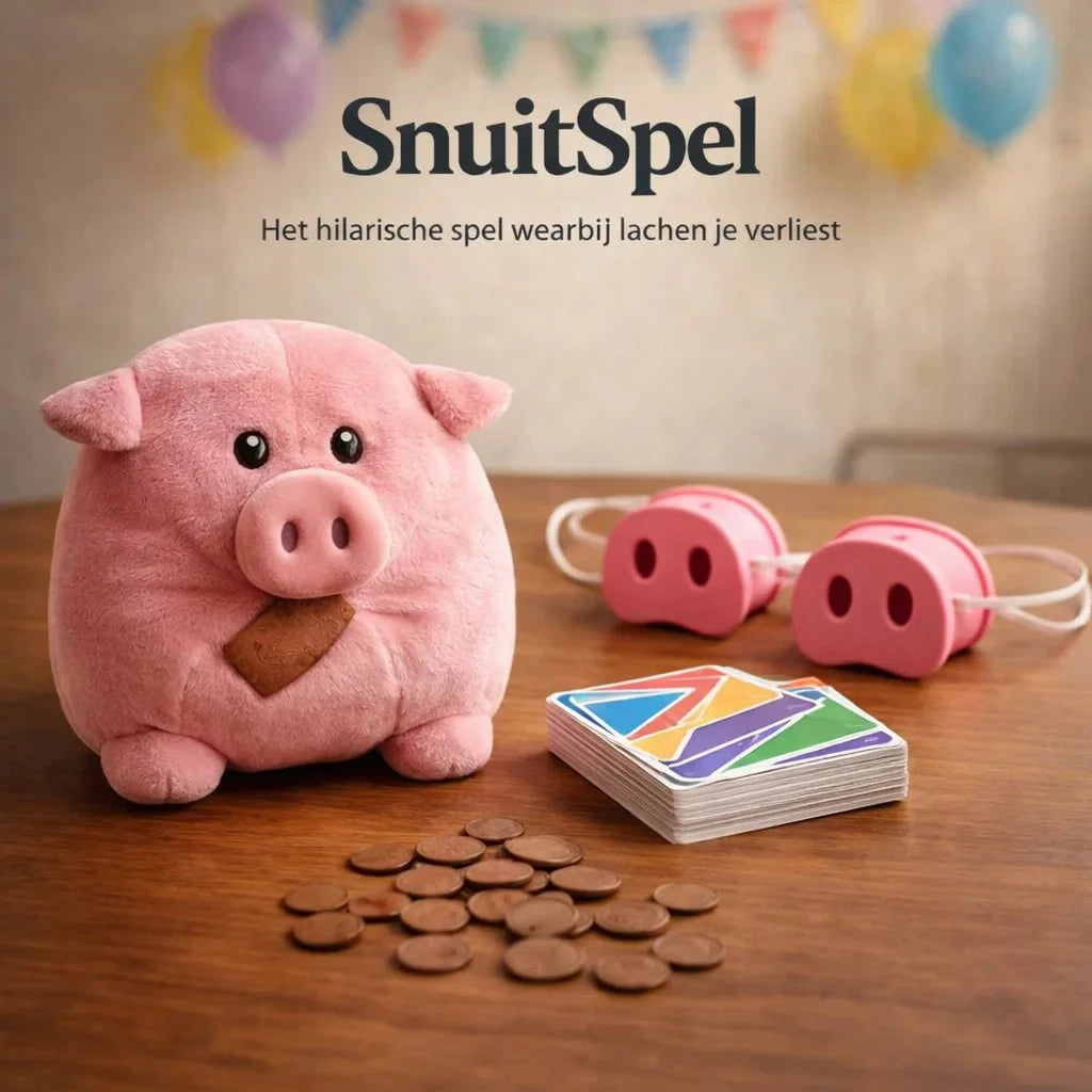 SnuitSpel – Het spel waarbij lachen verliezen betekent