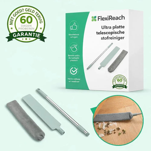 FlexiReach – Moeiteloos schoon tot in elke hoek