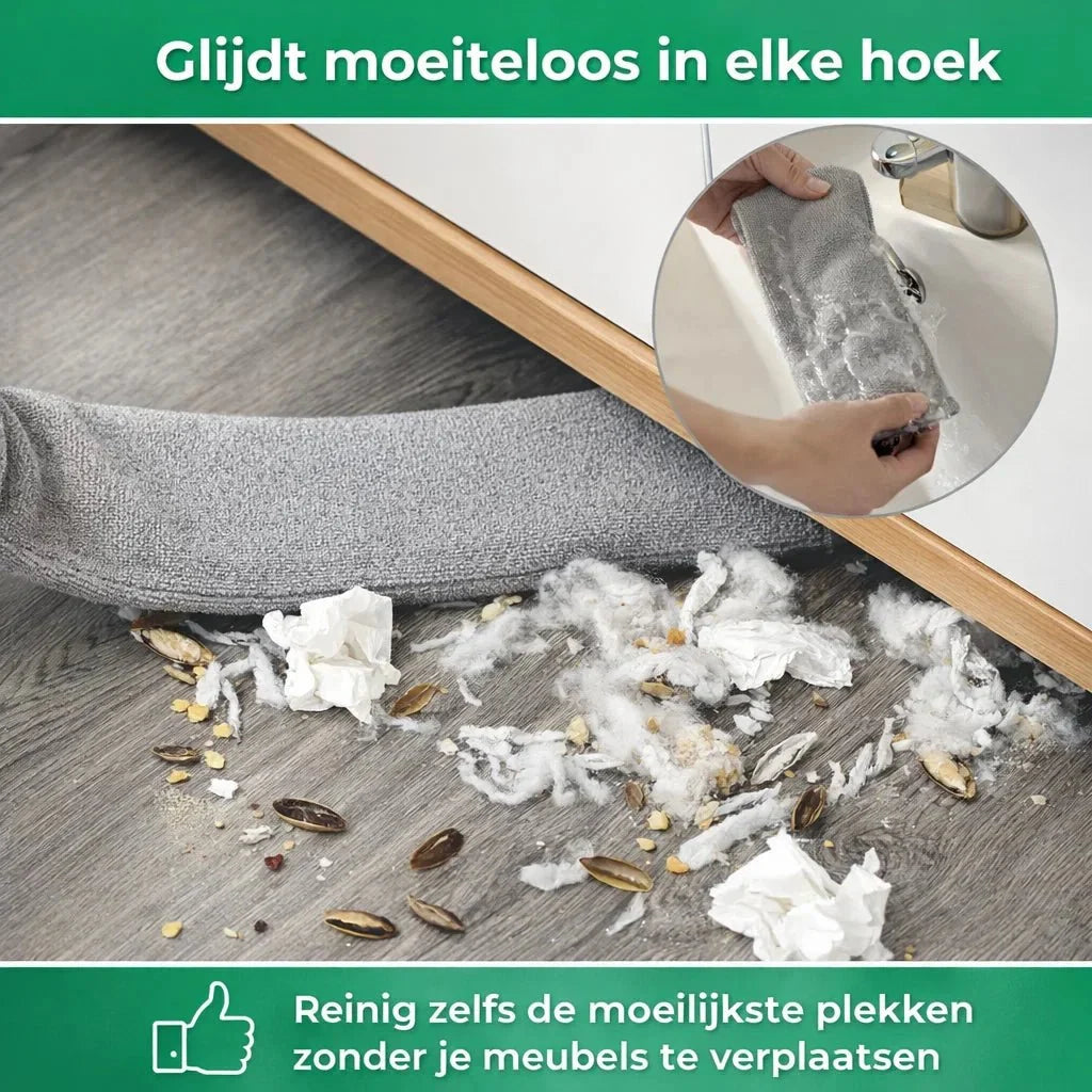 FlexiReach – Moeiteloos schoon tot in elke hoek