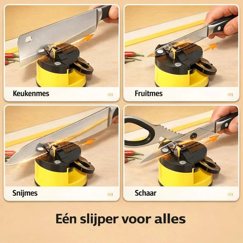 Scherpix – Altijd scherpe messen, zonder moeite