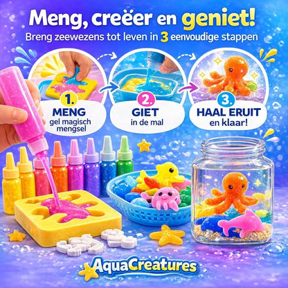 AquaCreatures – Maak magische 3D waterfiguren