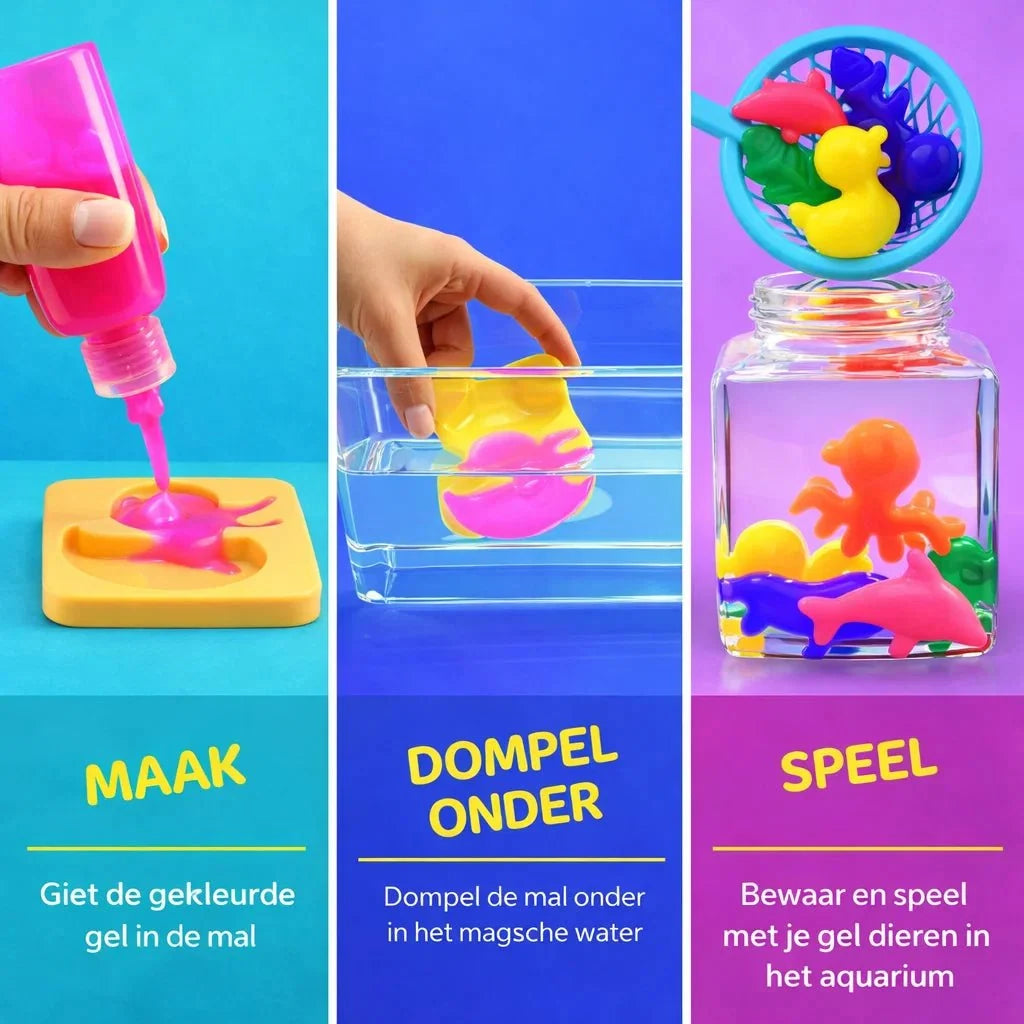AquaCreatures – Maak magische 3D waterfiguren