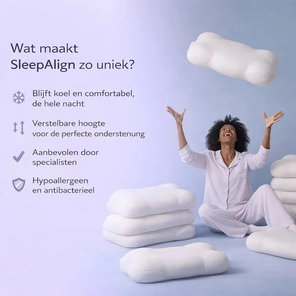 SleepAlign – Word wakker zonder nekpijn