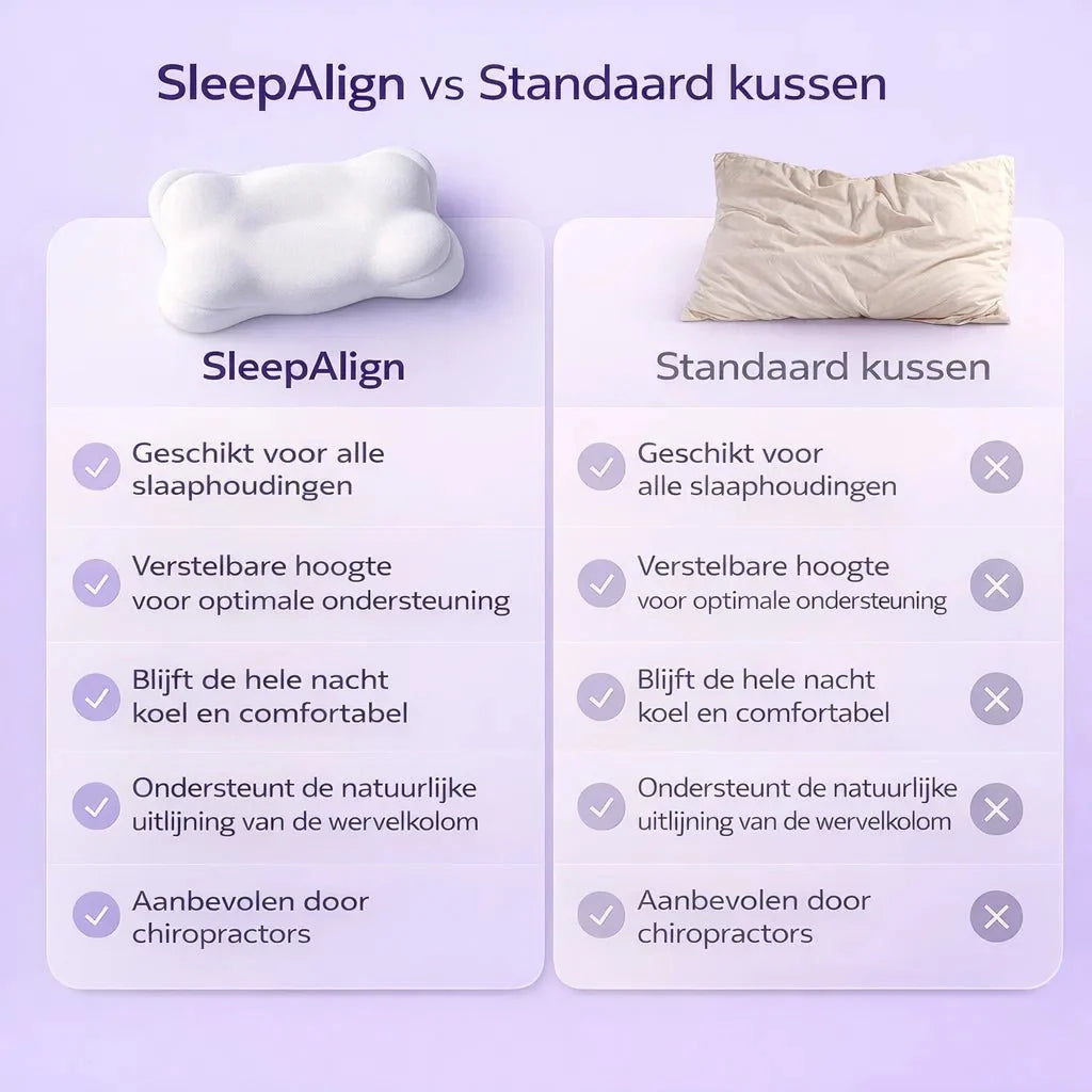 SleepAlign – Word wakker zonder nekpijn