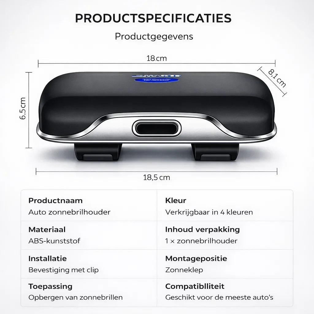 ClipShade – Altijd je bril binnen handbereik
