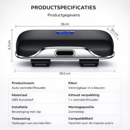 ClipShade – Altijd je bril binnen handbereik