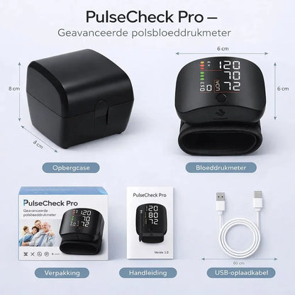 PulseCheck Pro – Meet je bloeddruk helder en zonder twijfel