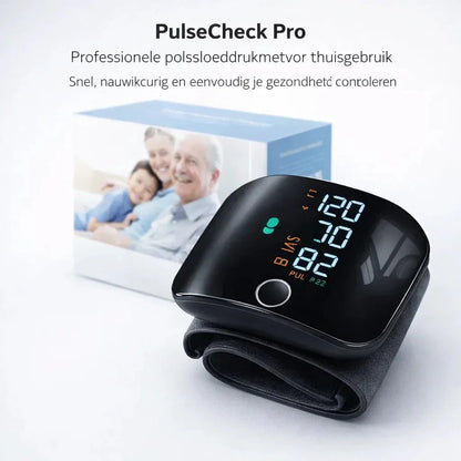 PulseCheck Pro – Meet je bloeddruk helder en zonder twijfel