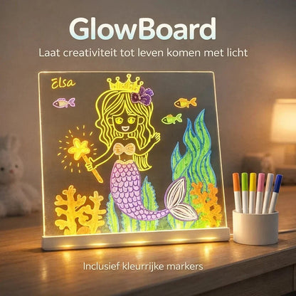 GlowBoard – Creatief tekenen zonder rommel