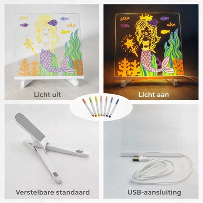 GlowBoard – Creatief tekenen zonder rommel