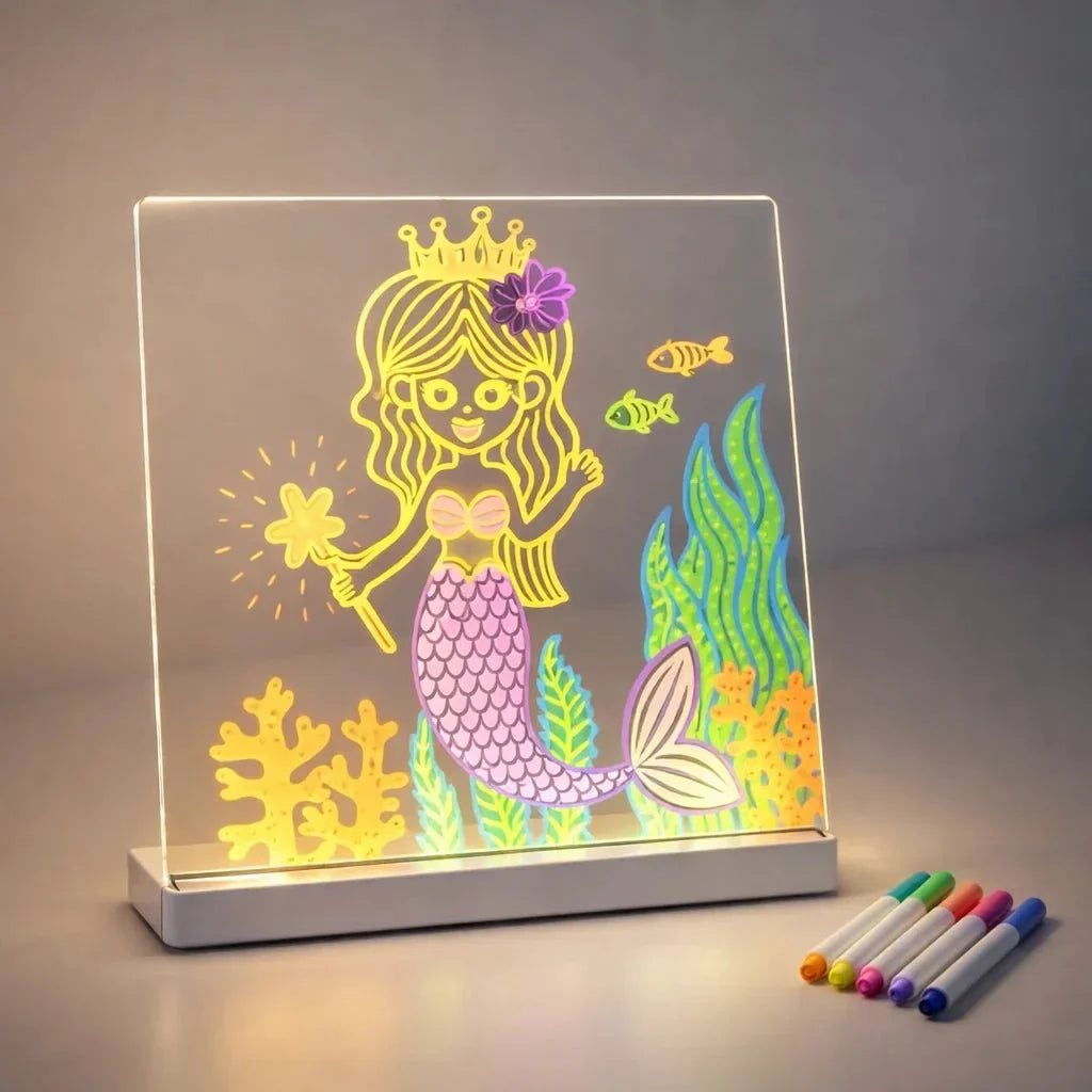 GlowBoard – Creatief tekenen zonder rommel